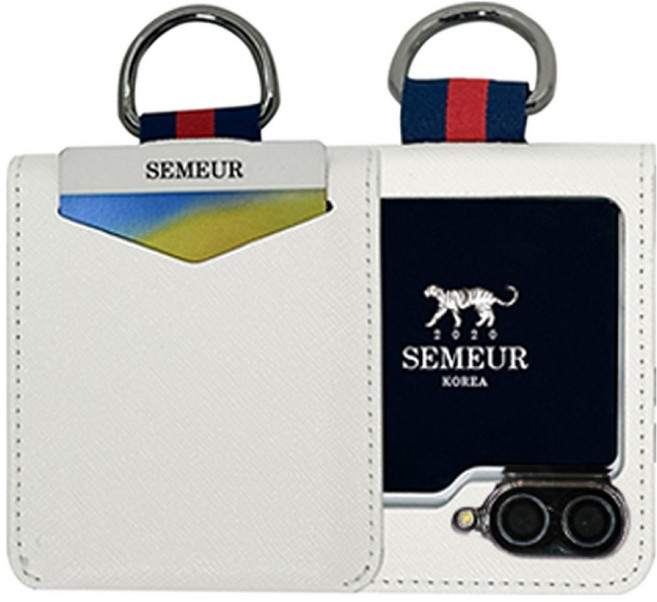 케이스퍼시픽 루미노스 가죽 링고리 힌지보호 카드수납 휴대폰 케이스