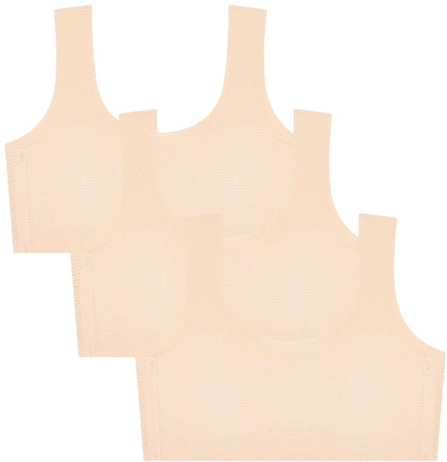 엘르이너웨어 아동용 학생 심리스 브라 1단계 3p