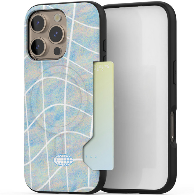 케이스퍼시픽 파스텔타일 맥세이프 카드수납 범퍼 휴대폰 케이스