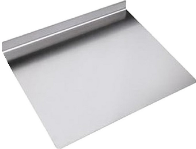 리빙글로리 304 스텐 도마 절곡형, 실버, 1개