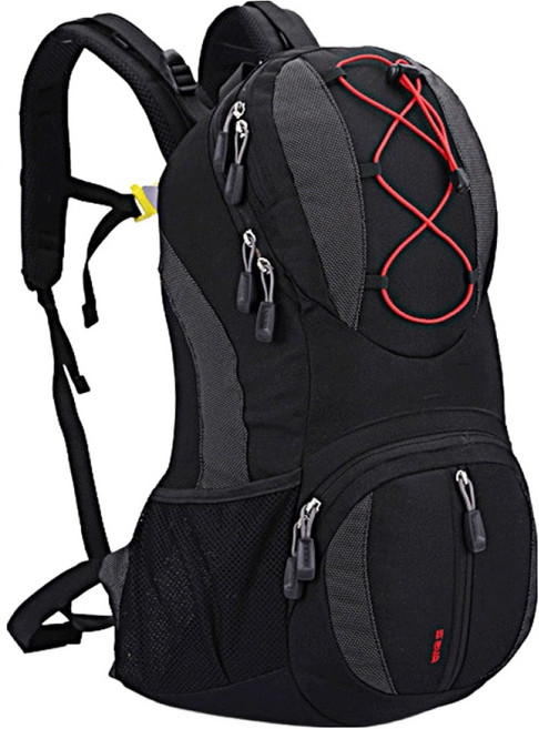 셀파 배낭 20L 방수커버 미포함 TCB-A20L, 검정색