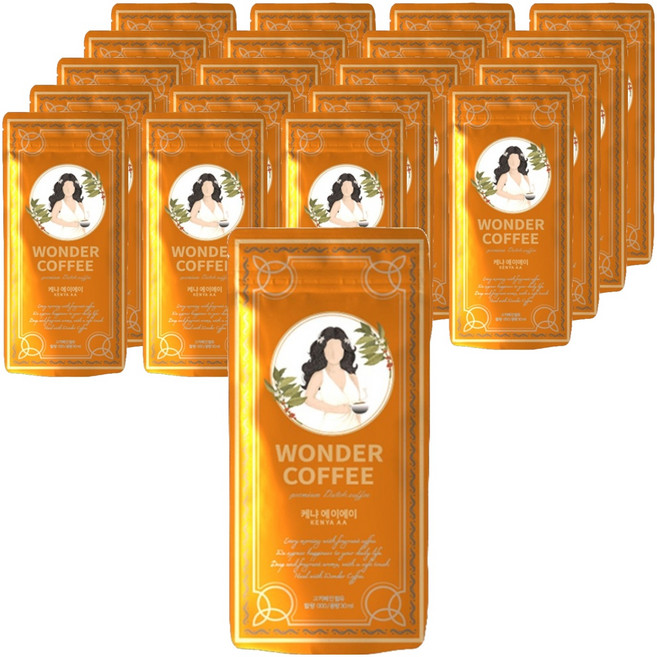 헬리빈 원더 파우치 케냐 AA 더치커피, 30ml, 20개