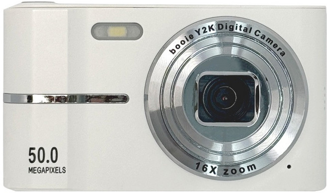 부이 B4CA-30R Y2K 4K 고화질 휴대용 빈티지 디지털 카메라 소형, B4CA-30R(pearl white)