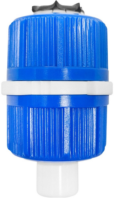 월드크린 호스 수도꼭지 연결 커넥터 블루캡, 1개, 혼합색상