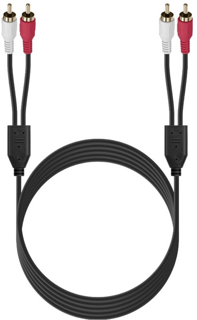 컴스 RCA 2선 케이블 2RCA M / M BD029, 1개, 5m