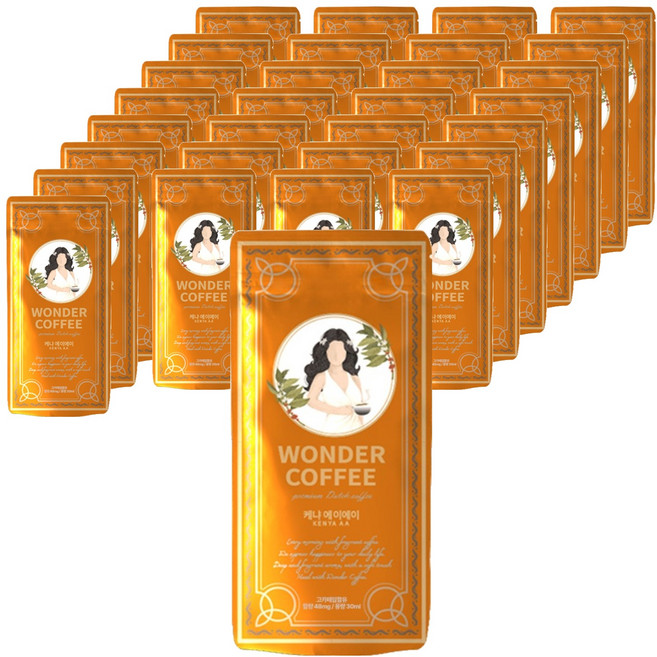 헬리빈 원더 파우치 케냐 AA 더치커피, 30ml, 40개