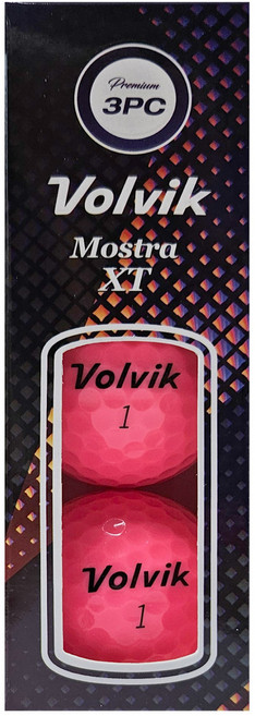 볼빅 모스트라 XT 비거리 골프공 3피스 43mm, 핑크, 3개입, 1개