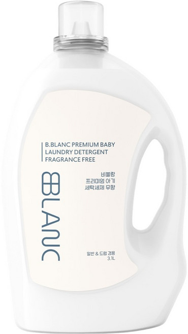 비블랑 프리미엄 세탁 유아 세제 무향, 1개, 3.1L