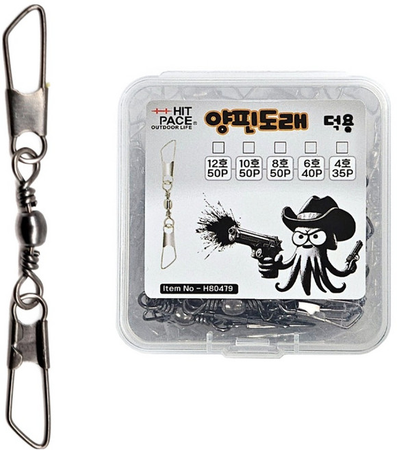 히트페이스 대용량 양핀도래 덕용, 40개입, 1개