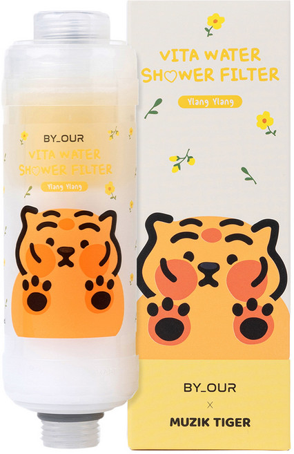 바이아우어 무직타이거 더 안심 비타민 샤워필터, 1개, 일랑일랑