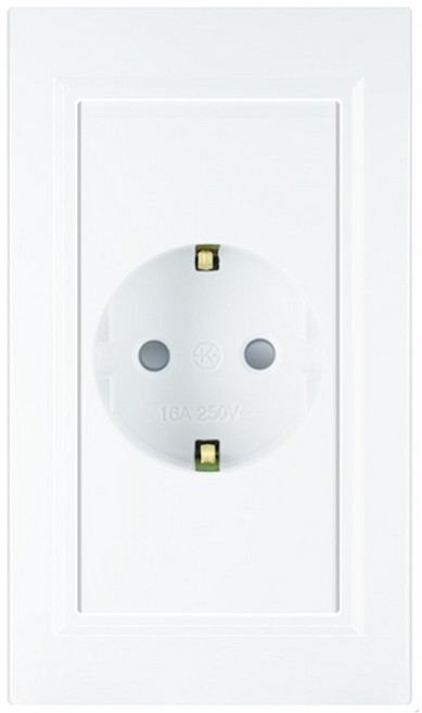 일신전기 블루밍 1구 매입 콘센트, 1개