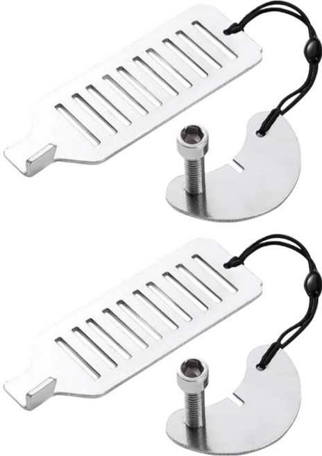 온트리 휴대용 도어락 잠금장치, 2개