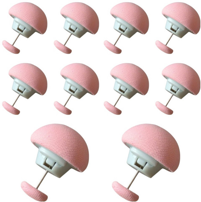 온트리 밀림방지 이불 고정핀, 핑크, 10개