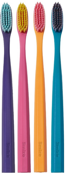 스마이즈 그래핀모 칫솔 3.5 세트 A, 1세트, 4개입