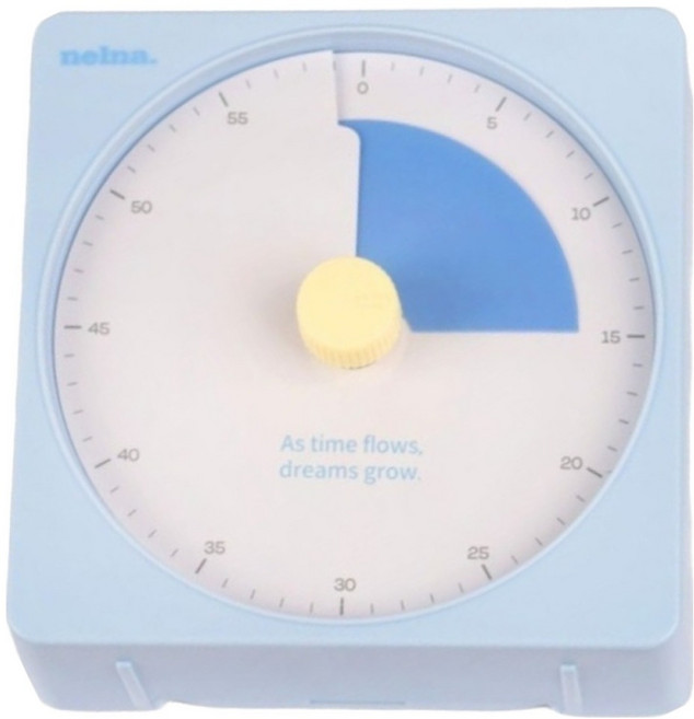 낼나 포커스 온 타이머 스카이블루, 1개, 블루계열