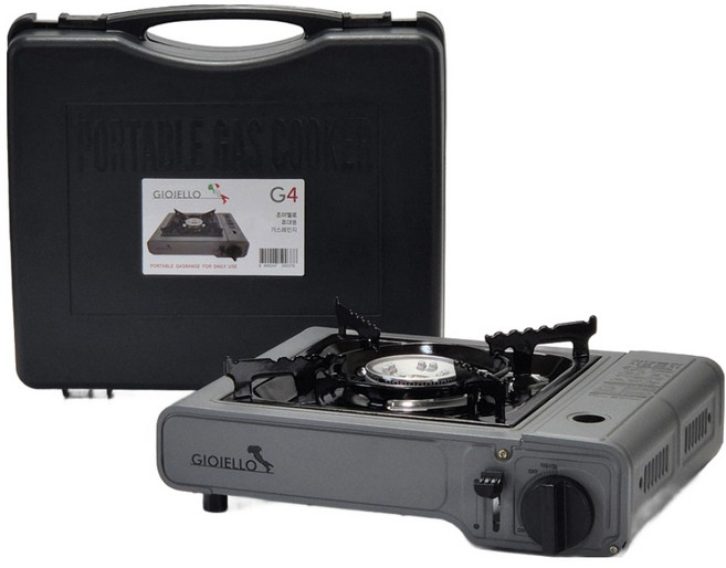 조이엘로 고화력 휴대용 가스레인지 바람막이 일체형 G4, 1개
