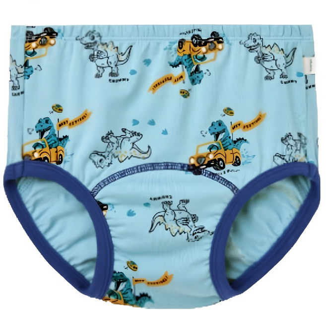 첨이첨이 유아용 IFC 여유 대나무 배변훈련팬티, 03 블루, 1개