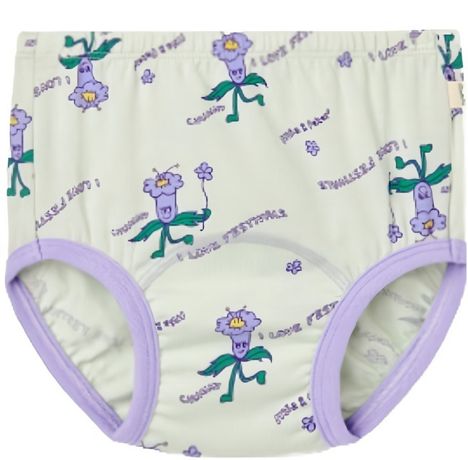 첨이첨이 유아용 IFC 여유 대나무 배변훈련팬티, 03 민트, 1개