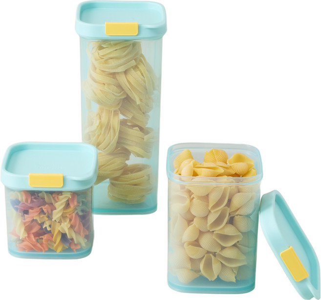 락앤락 프리저핏 도어포켓 3종 세트, 1세트, 600ml + 900ml + 1.5L