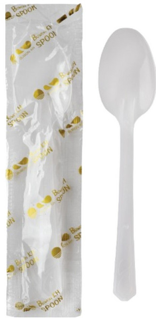 부원KH 개별포장 투명 일회용 숟가락, 200개