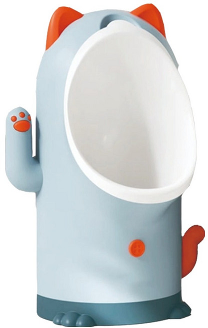 맘스아이 남아용 다움 야옹이 변기, 블루