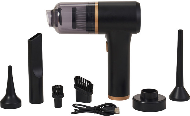 볼트라 진공 무선 차량용 청소기, DVC-2000, 블랙