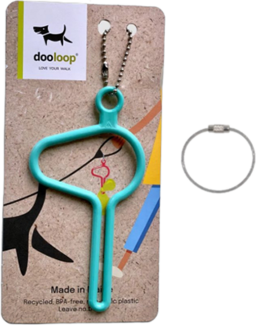 두루프 올네이쳐 풉키링 배변봉투 홀더 + 코팅 와이어링 세트, 아쿠아벨라(풉키링), 실버(와이어링), 1세트