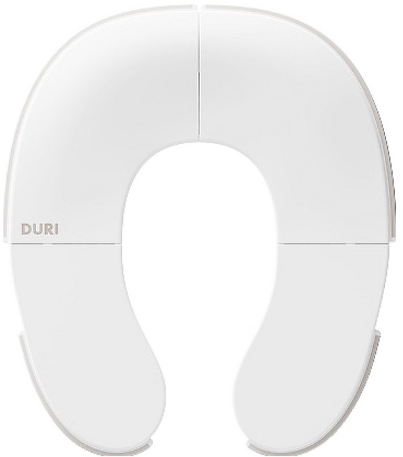 두리 유아용 휴대 접이식변기커버 2.0, 그레이