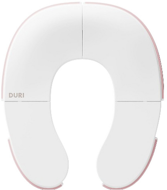 두리 유아용 휴대 접이식변기커버 2.0, 핑크