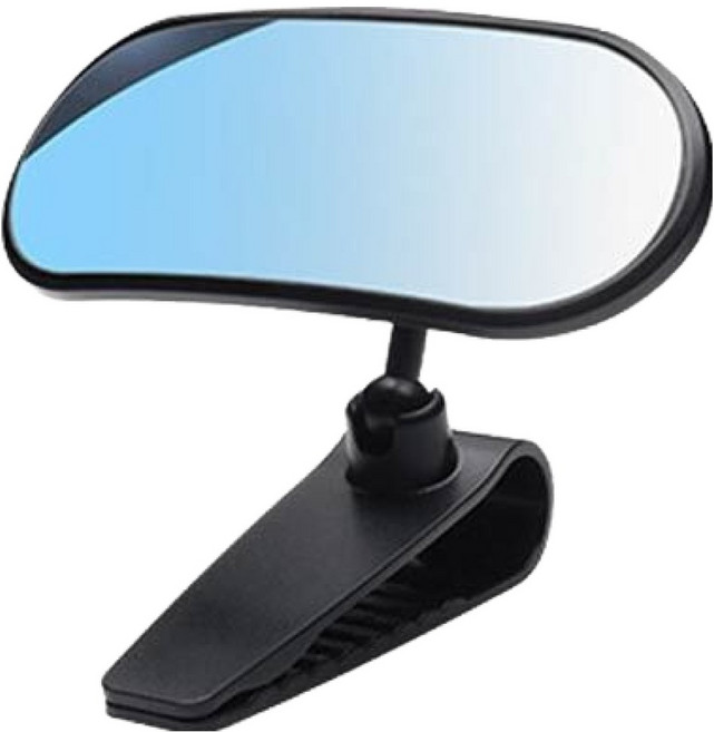 썸즈마인 안전거울 카시트 후방거울 클립형, 블랙, 1개