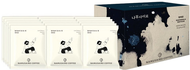 나무사이로 드립백 와이칸, 10g, 1개, 15개입