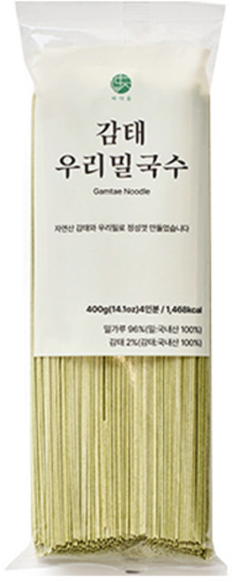 바다숲 감태 우리밀 국수 4인분, 400g, 1개