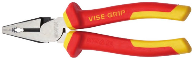 IRWIN 握手牌 絕緣省力鋼絲鉗 IW-10505874 200mm, 1支