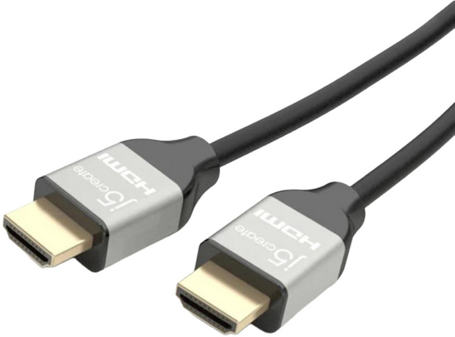 j5create 凱捷國際 4K HDMI2.0認證公對公高畫質影音訊號線 JDC52, 2m, 1條