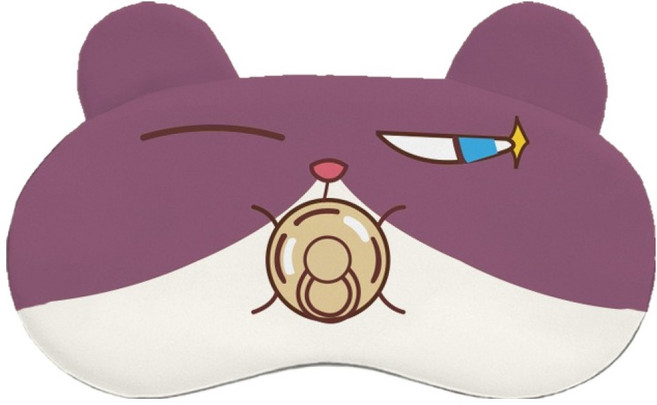 KODACHIEF 수면안대 KB13 조절 버클 밴드 19.5 x 9.5 cm, 1개