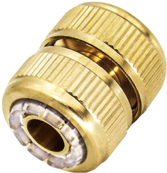 小麥購物 銅製4分水管延長接頭 L514, 1個