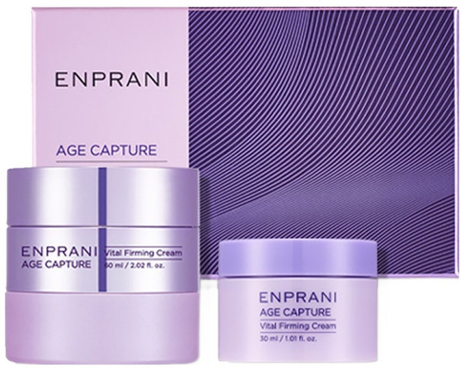 ENPRANI AGE CAPTURE 活力緊緻霜 60ml + 30ml 套組, 1個