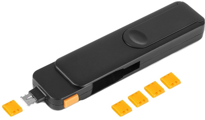 코시 C타입 충전단자 보호캡 스마트 보안장치 포트락 잠금, LS2185C, 1개