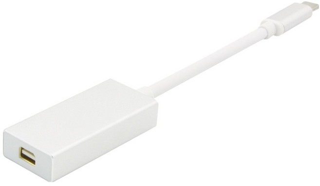 컴스 USB 3.1 컨버터 Type C Mini DP F 변환 16cm 4K2K 60Hz, 1개