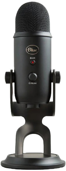 Blue Yeti USB 麥克風, 黑色, 988-000448