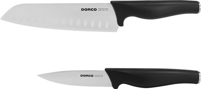 도루코 잘쿡 시리즈 칼 세트, 1세트, 잘 안 달라붙는 다용도 식도 180mm + 잘 드는 과도 90mm