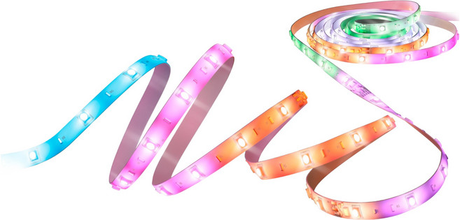 WiZ 필립스 LED 멀티 컬러 라이트스트립 5M 줄조명, 혼합색상, 1개
