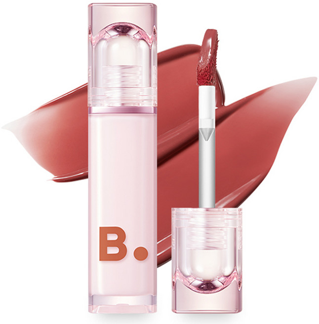 비바이바닐라 글로우 베일 립틴트, BE02 뮤티드 코코아, 1개