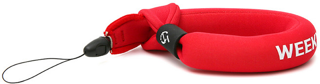 위크나인 휴대폰 케이스 물에 뜨는 부력 스트링 둥둥밴드, 1개, 레드