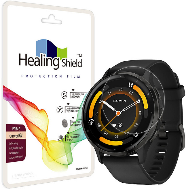 힐링쉴드 프라임 고광택 액정보호필름 2p 세트, 1세트