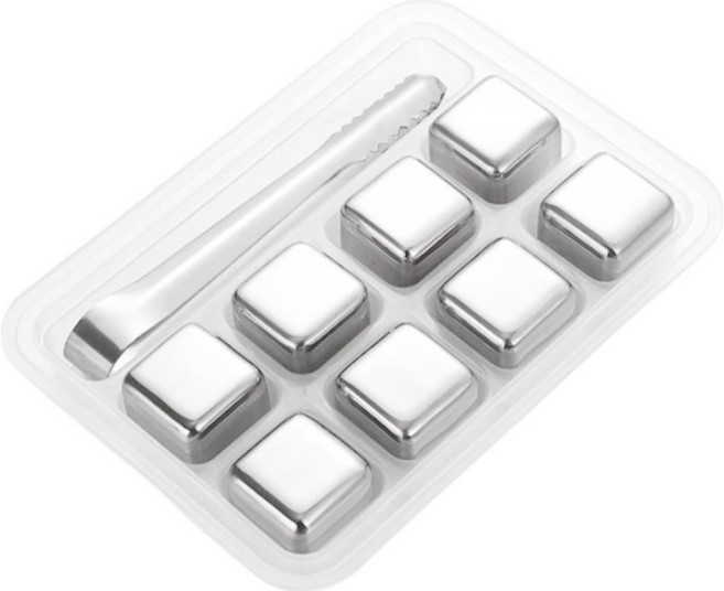 小麥購物 304不鏽鋼冰塊8件組 L764, 1組