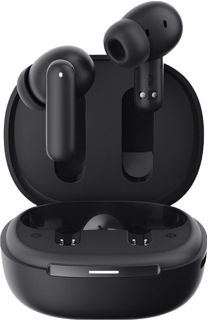 QCY ANC 노이즈캔슬링 무선 블루투스 이어폰, QCY HT16 Melobuds, 블랙