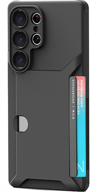 더블유케이스 2장수납 컬러핏 사이드카드 휴대폰 케이스