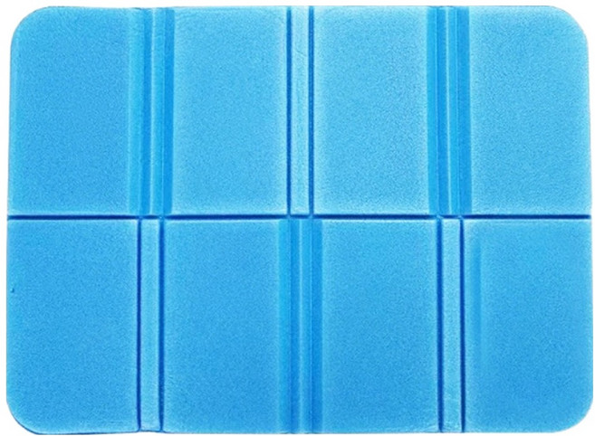 앞날창창 피크닉 접이식 휴대용 1인용 미니 엉덩이 방석, 블루