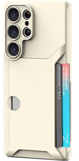 더블유케이스 2장수납 컬러핏 사이드카드 휴대폰 케이스